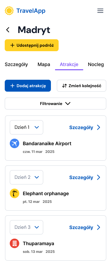 YourTrip Attractions